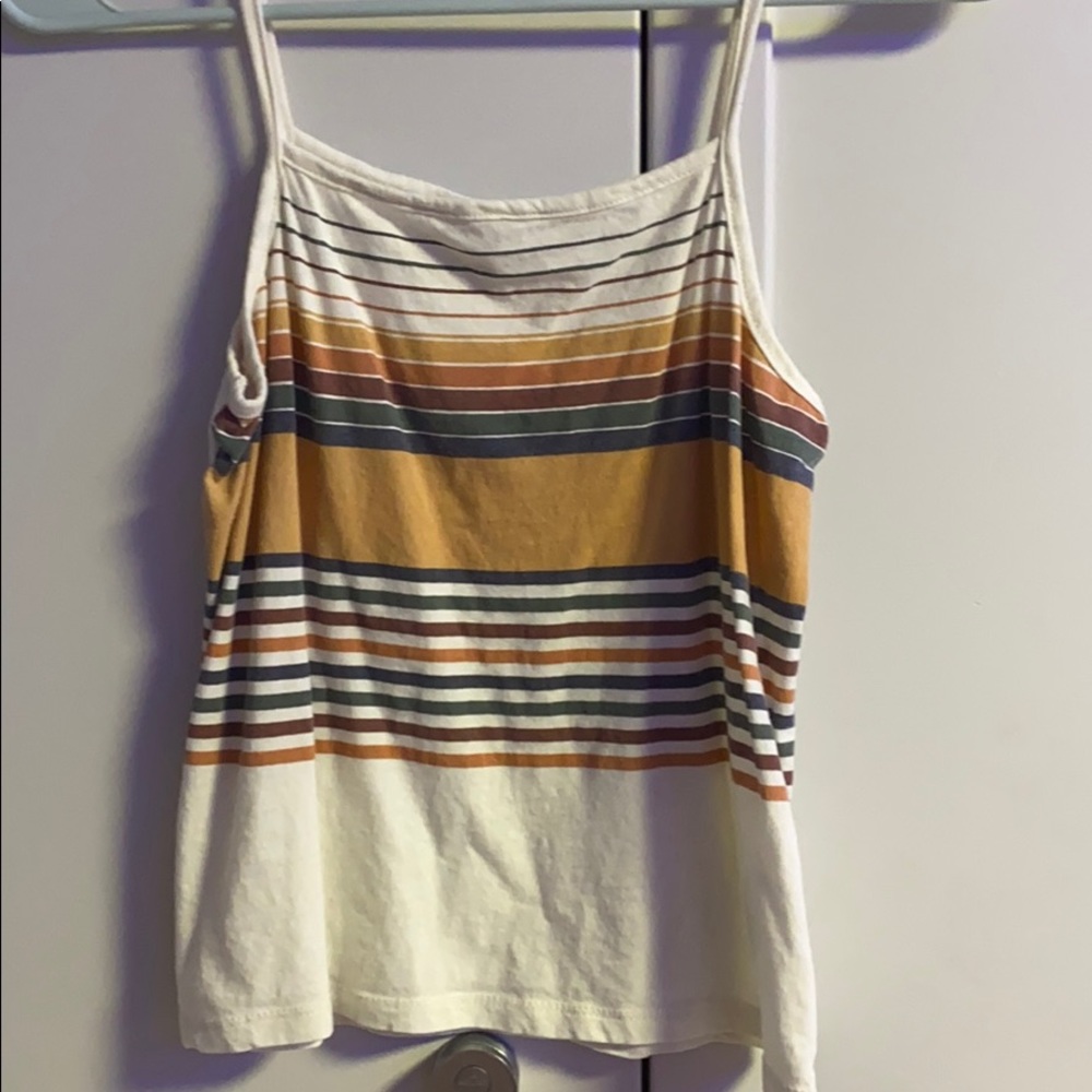 Stripped tank top